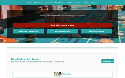 loteriadehoy.com in 2021