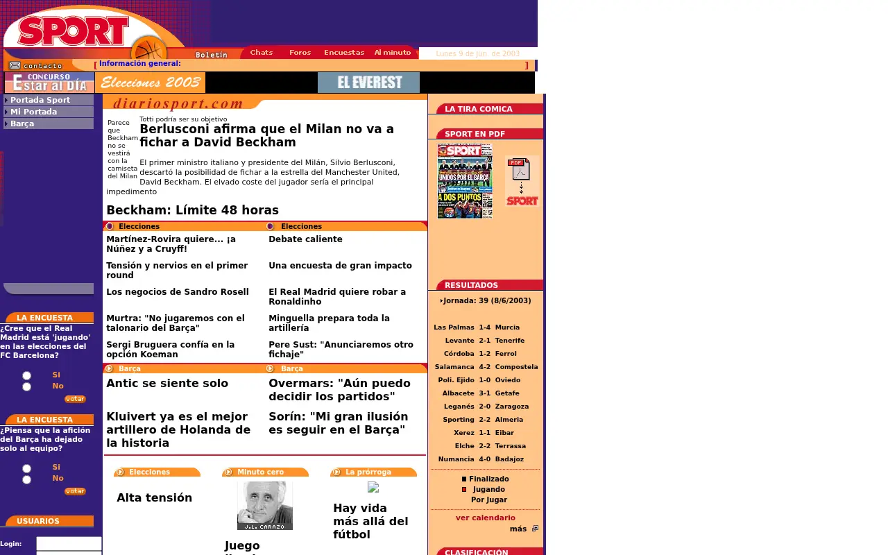 sport.es on June 9, 2003