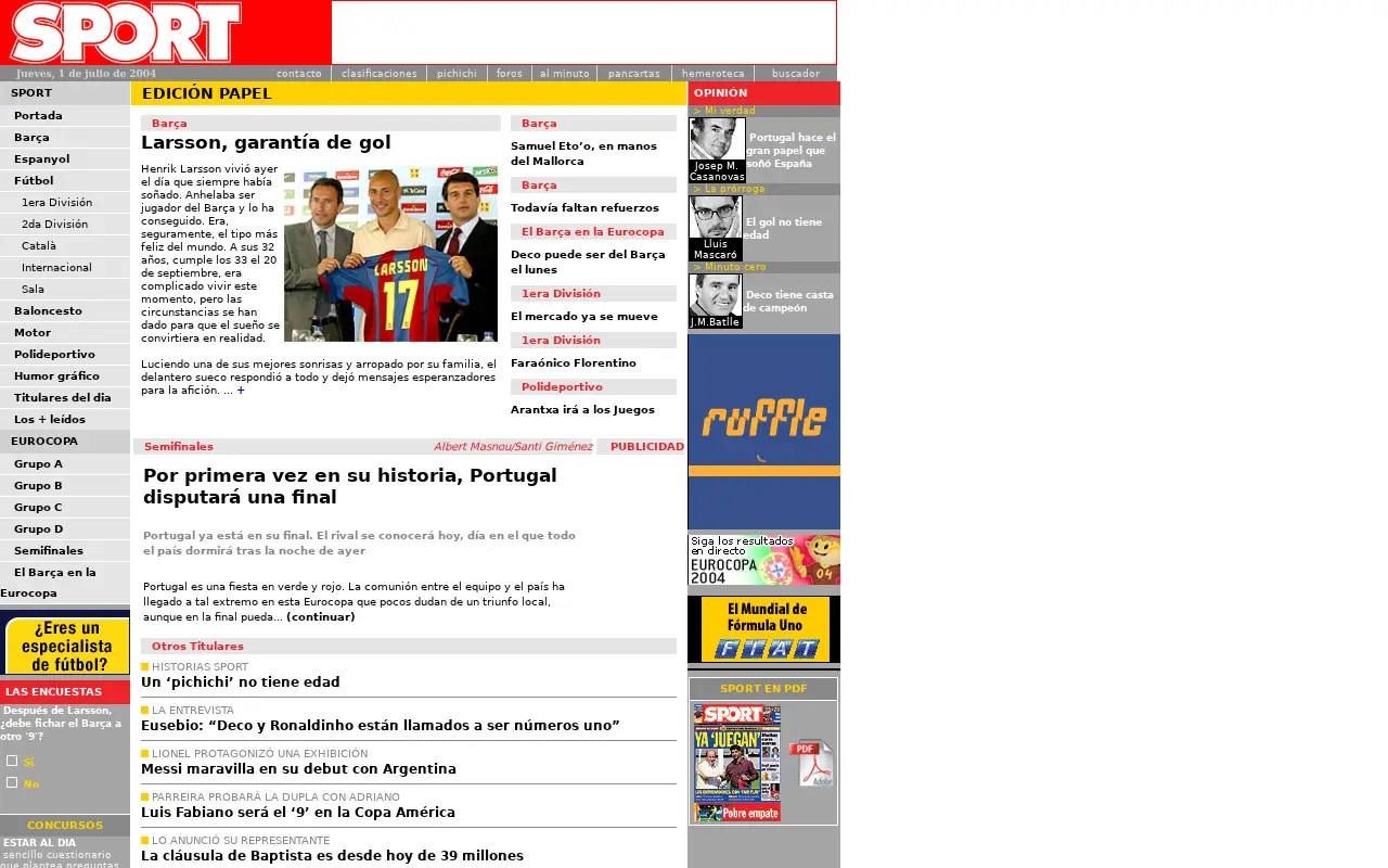 sport.es on July 1, 2004
