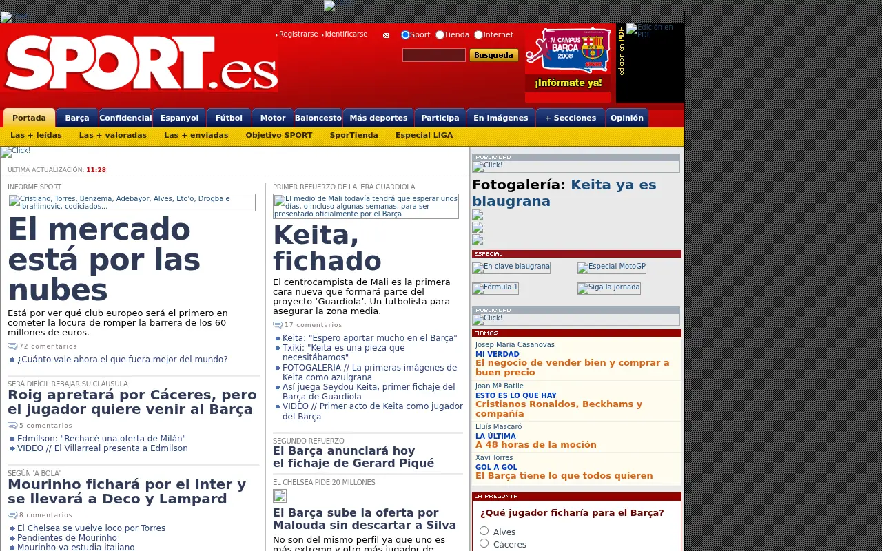 sport.es in 2008