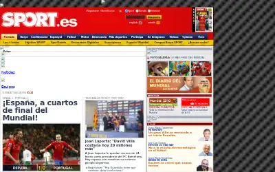 sport.es in 2010