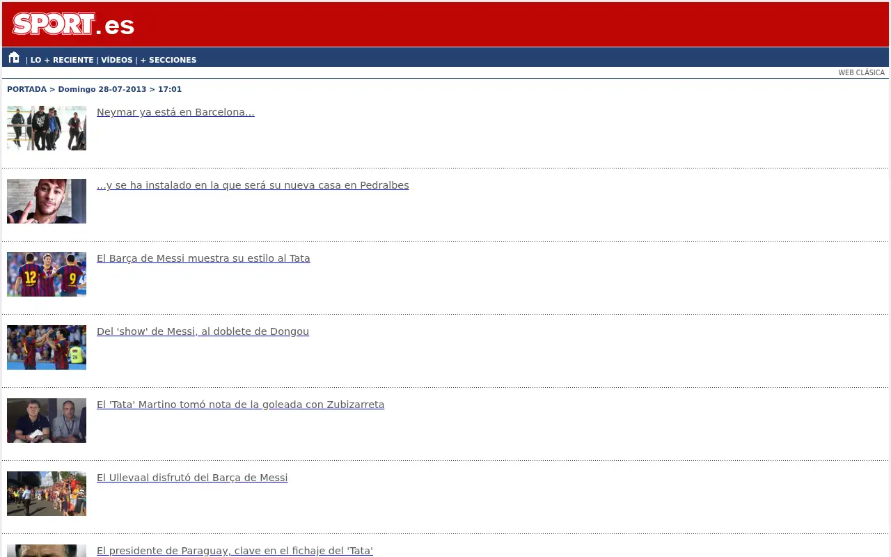 sport.es in 2013