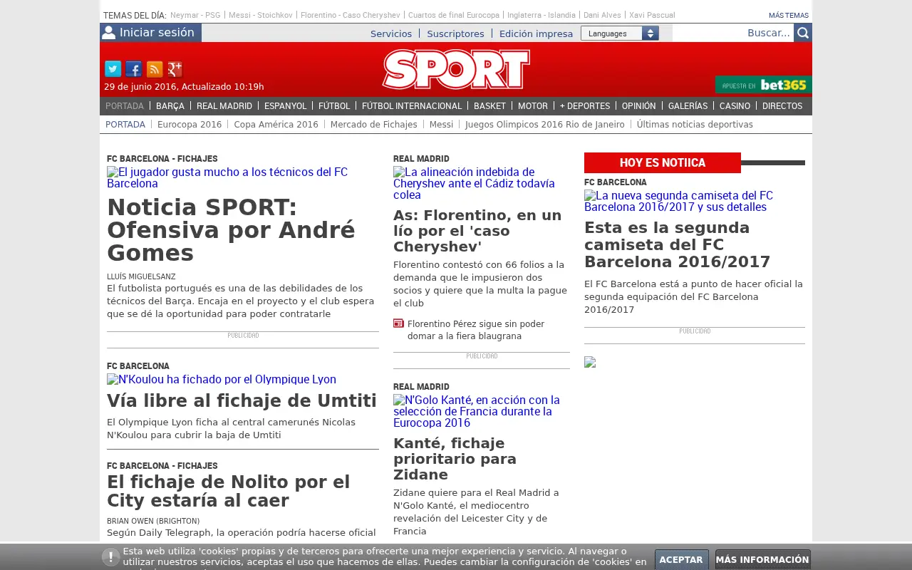 sport.es on June 29, 2016