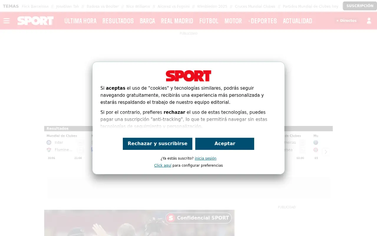 sport.es in 2025
