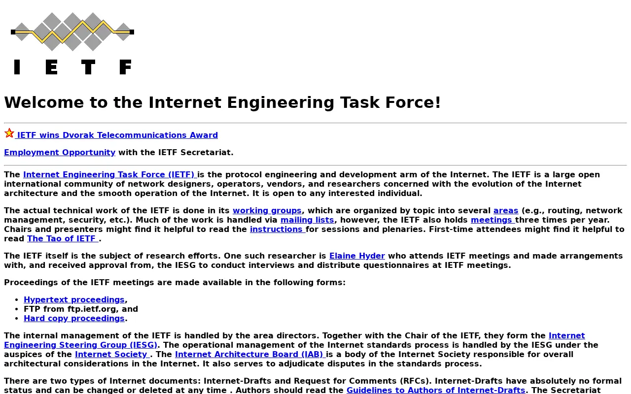 ietf.org in 1996
