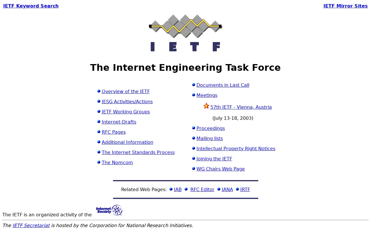 ietf.org in 2003