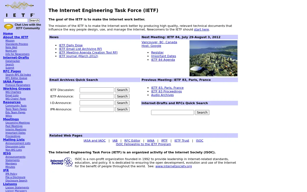 ietf.org in 2012
