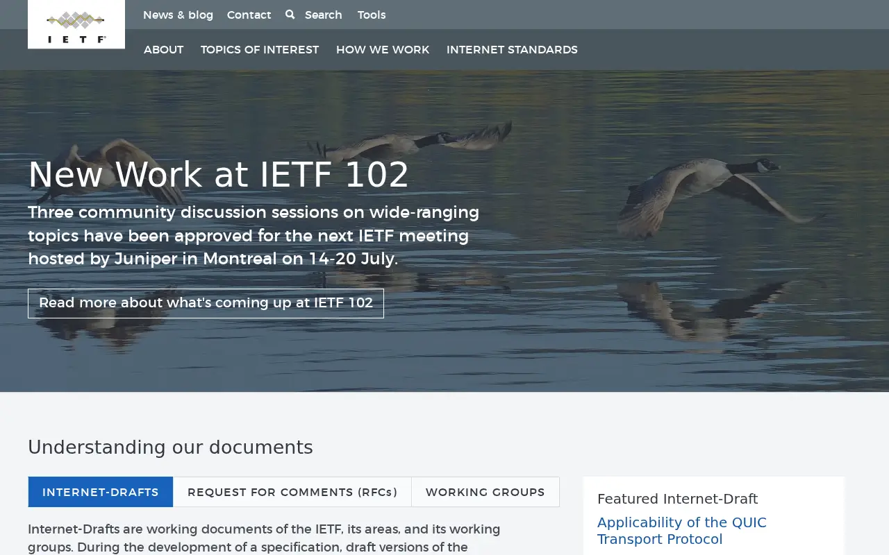 ietf.org in 2018
