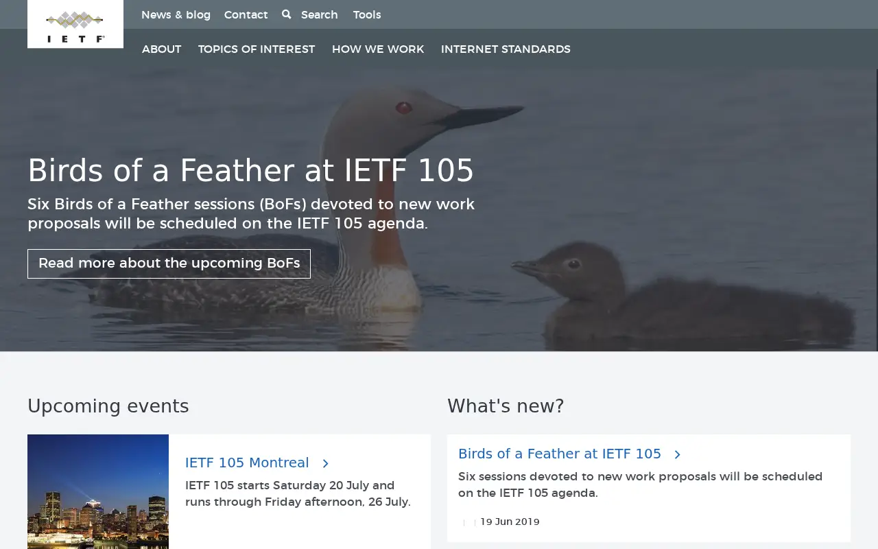ietf.org in 2019