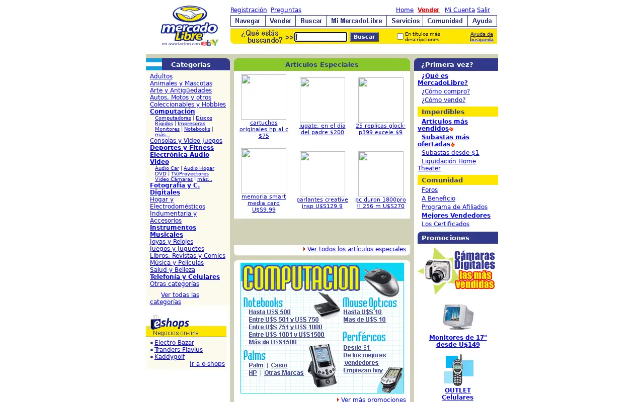 mercadolibre.com.ar on June 22, 2003