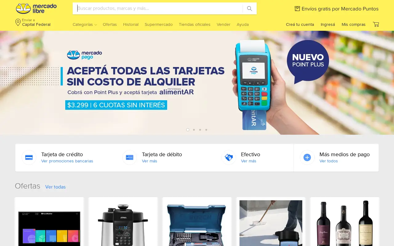 mercadolibre.com.ar on July 1, 2020