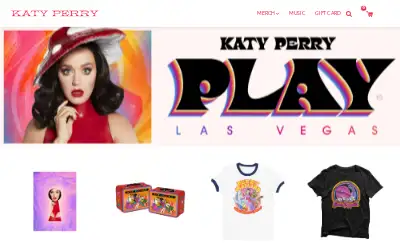 shop.katyperry.com in 2022
