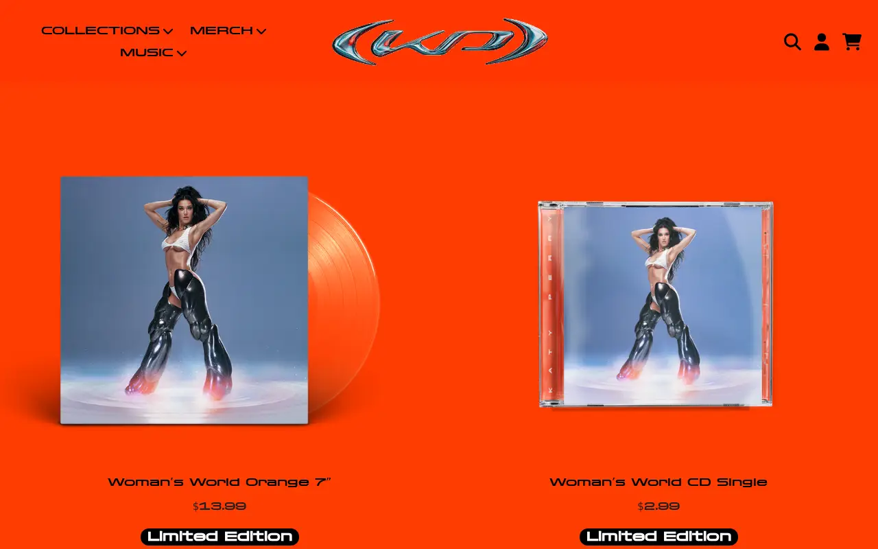shop.katyperry.com in 2024
