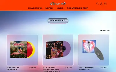 shop.katyperry.com in 2026