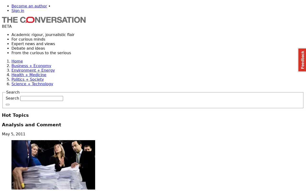 theconversation.com in 2011