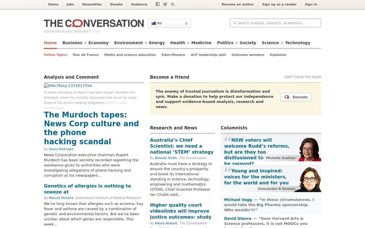 theconversation.com in 2013