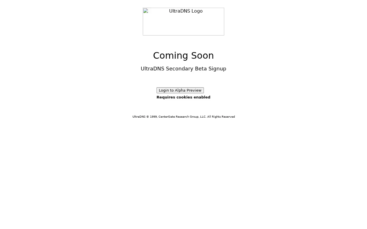 ultradns.com in 1999