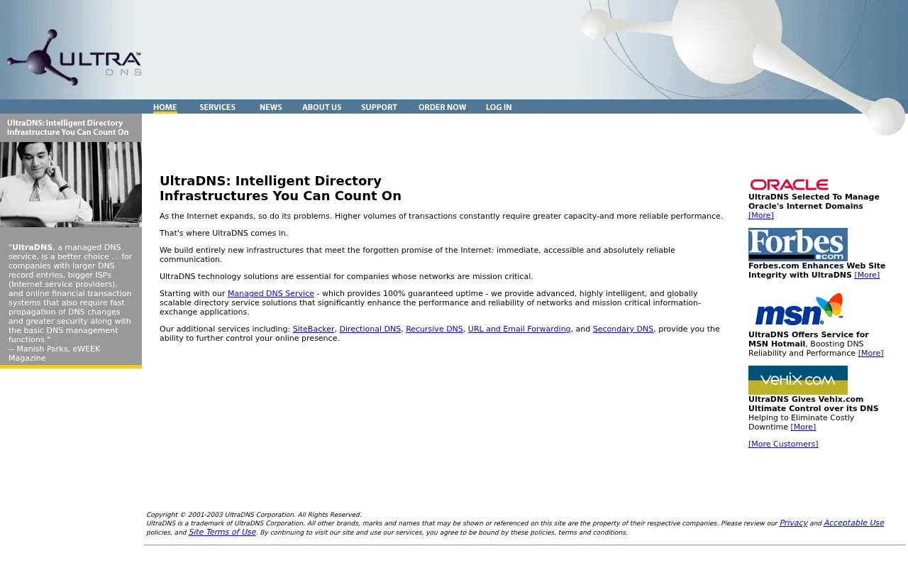 ultradns.com in 2003