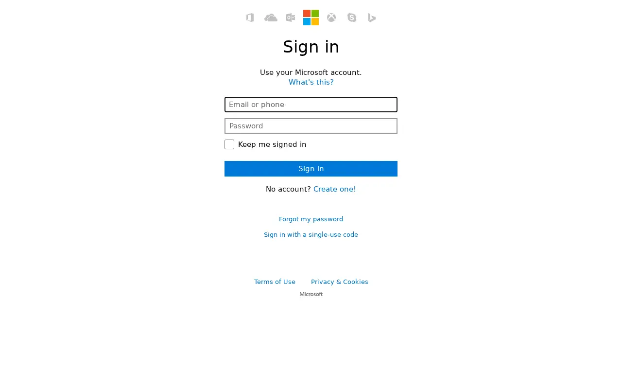 hotmail.com in 2016