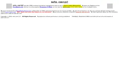note.com in 2002