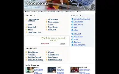 note.com in 2010