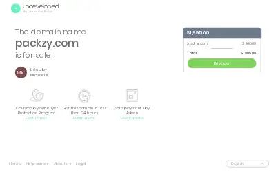 packzy.com in 2018