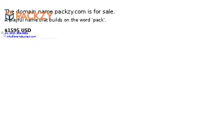 packzy.com in 2019