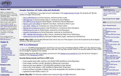 php.net in 2008