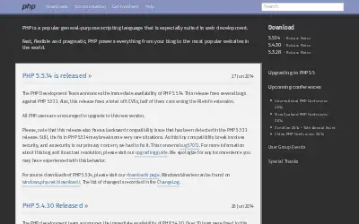 php.net in 2014