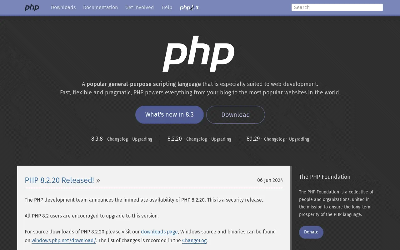 php.net in 2024