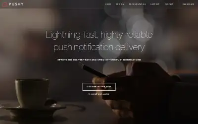 pushy.io in 2018