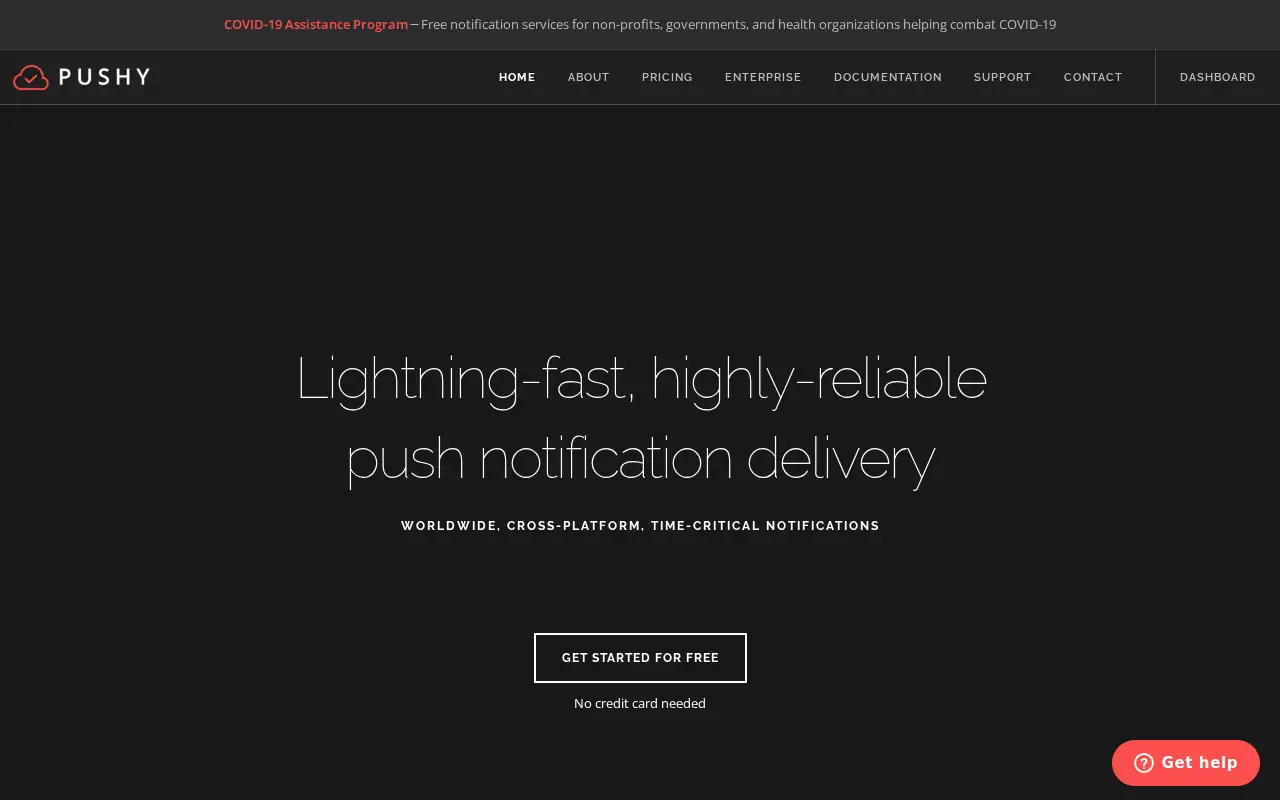 pushy.io in 2021