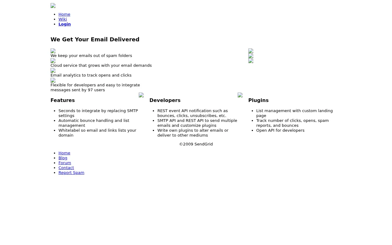sendgrid.net in 2009