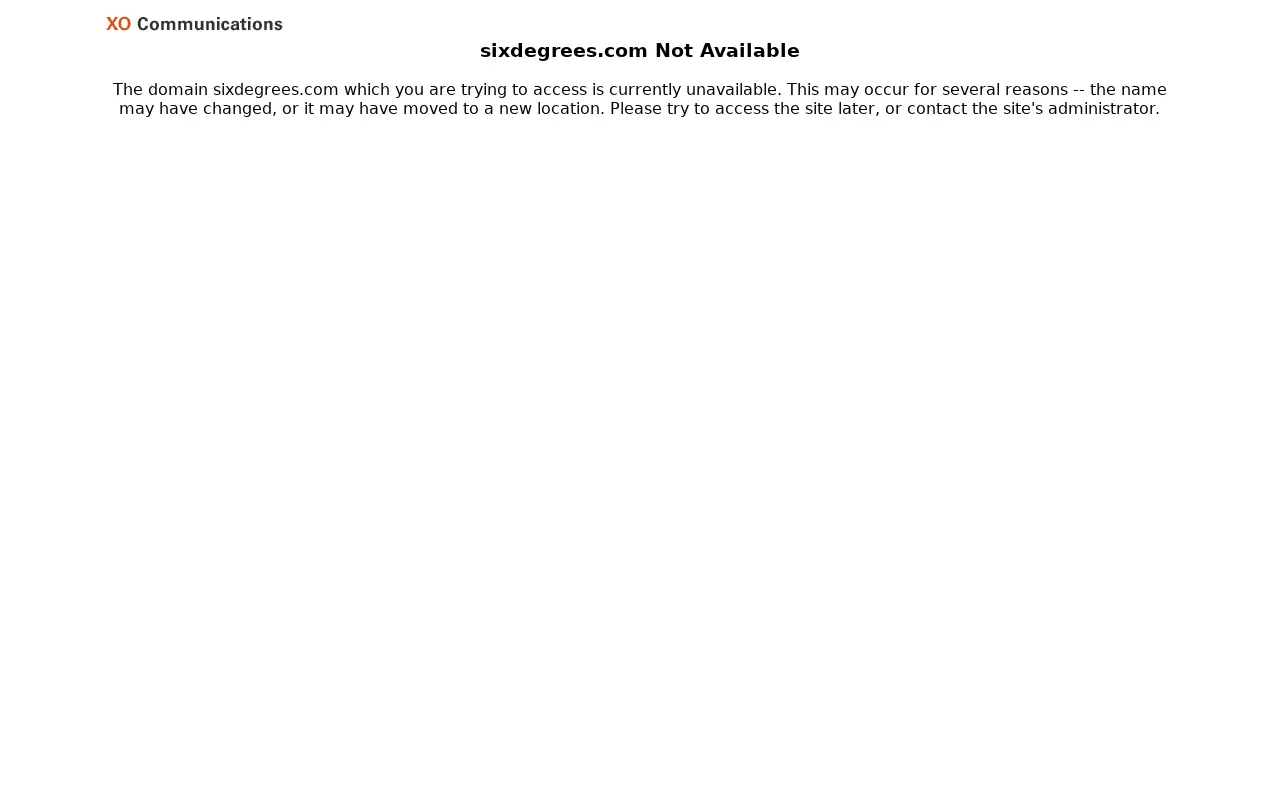 sixdegrees.com in 2002