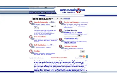 bandcamp.com in 2000