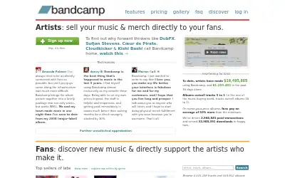 bandcamp.com in 2012