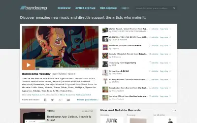 bandcamp.com in 2014