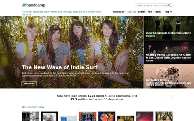 bandcamp.com in 2017