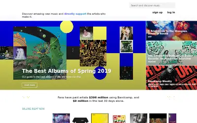 bandcamp.com in 2019