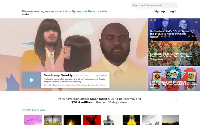 bandcamp.com in 2020