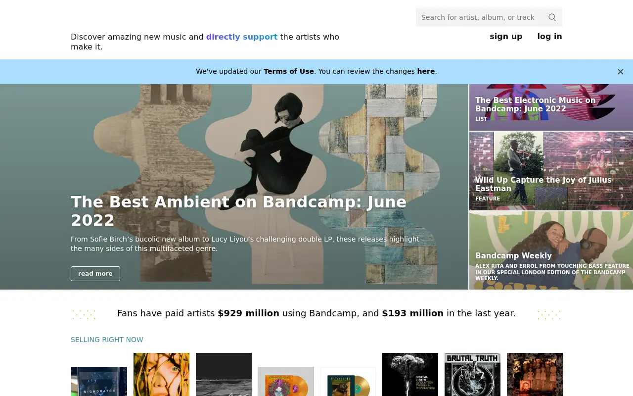 bandcamp.com in 2022