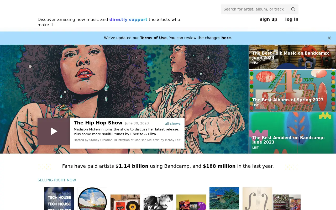 bandcamp.com in 2023