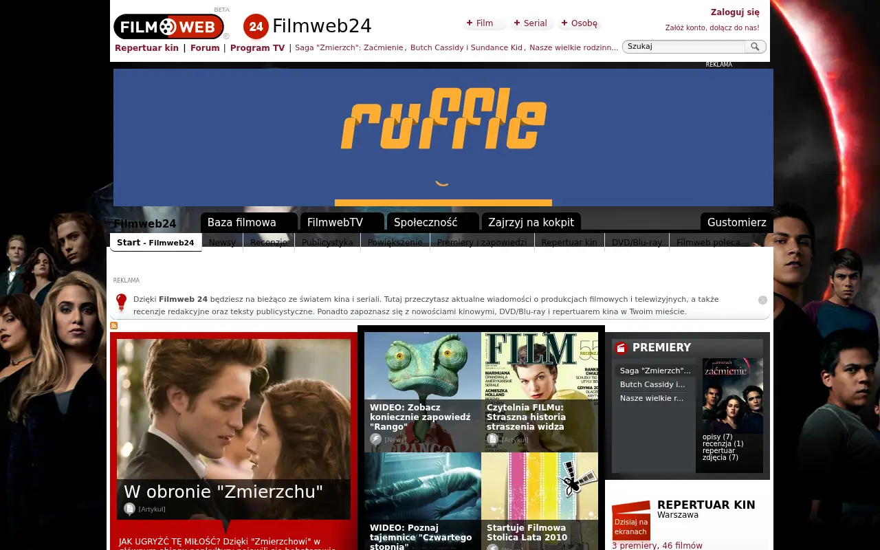 filmweb.pl on June 30, 2010