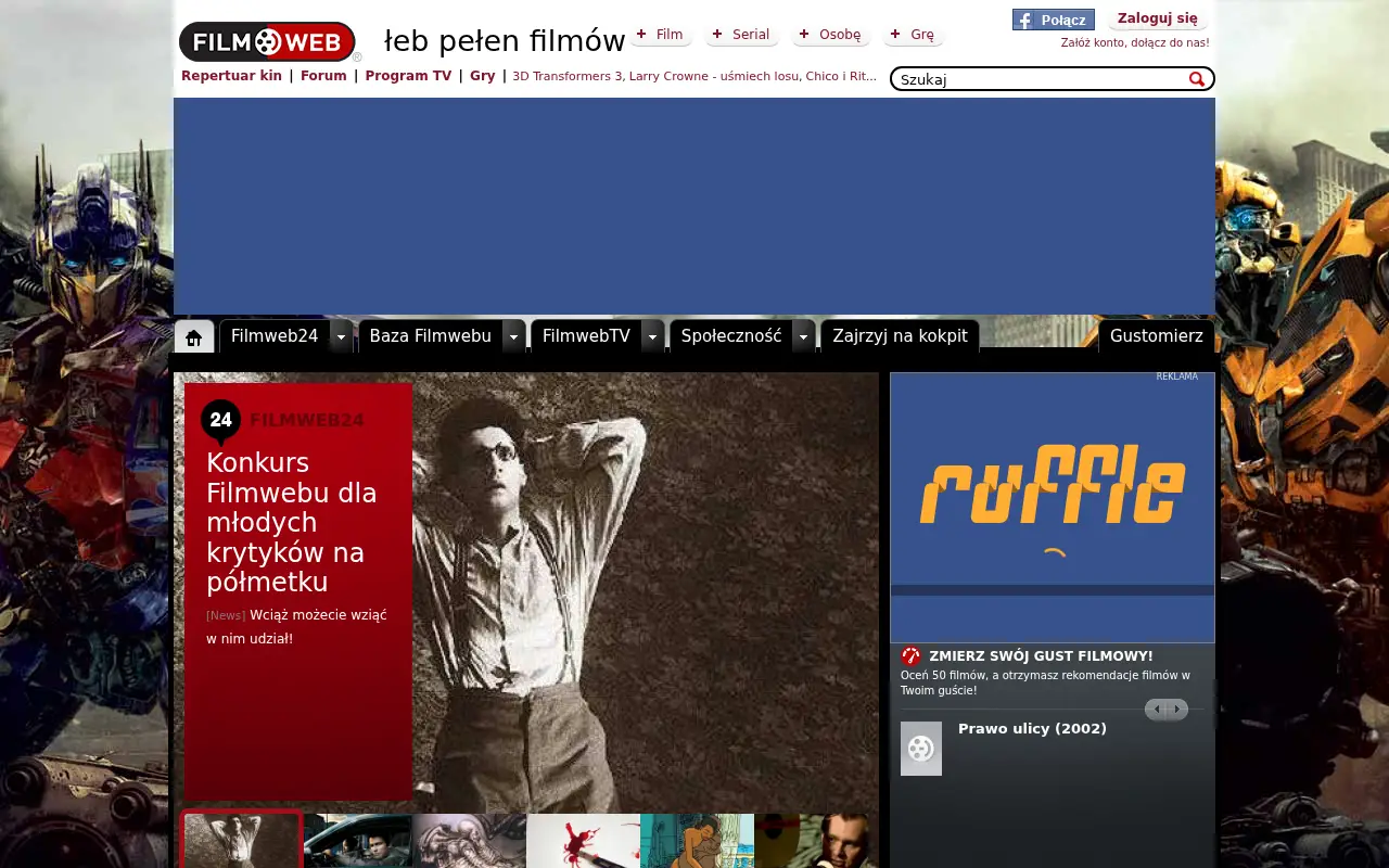 filmweb.pl on July 1, 2011