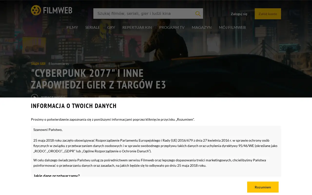 filmweb.pl on June 30, 2018