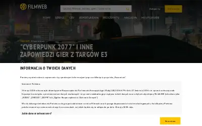 filmweb.pl in 2018