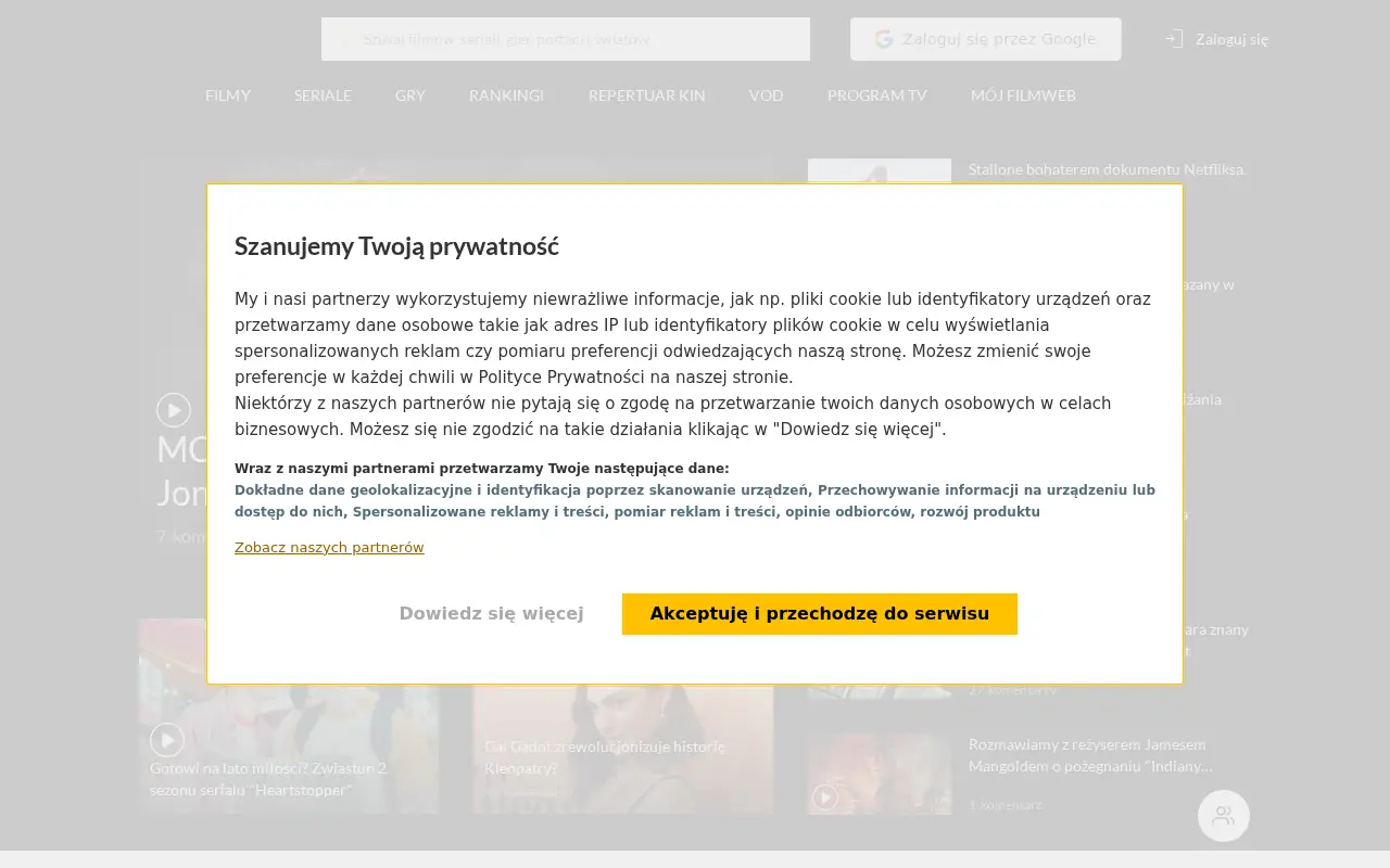 filmweb.pl on July 1, 2023