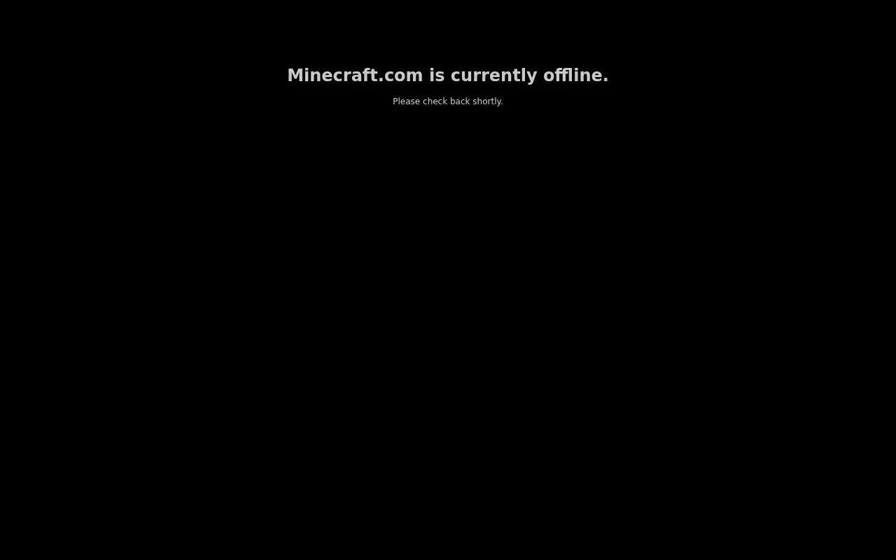 minecraft.com in 2013