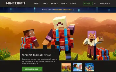 minecraft.com in 2026