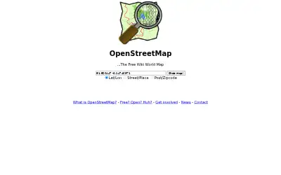 openstreetmap.org in 2005